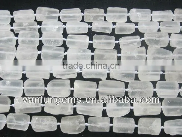 Natural crystal matted tumble