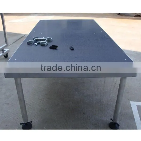 China factory manufacture aluminum portable stage, decent stage for show