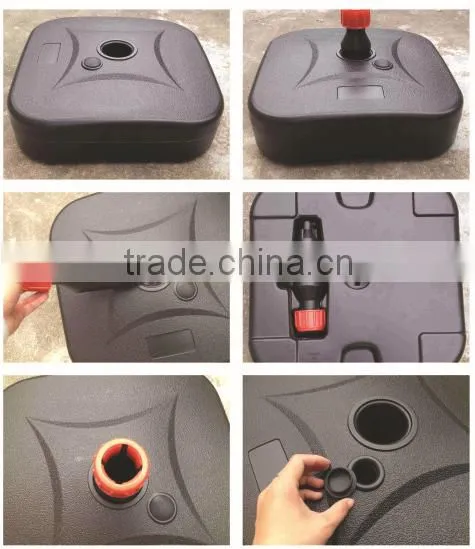 plastic water filled umbrella base