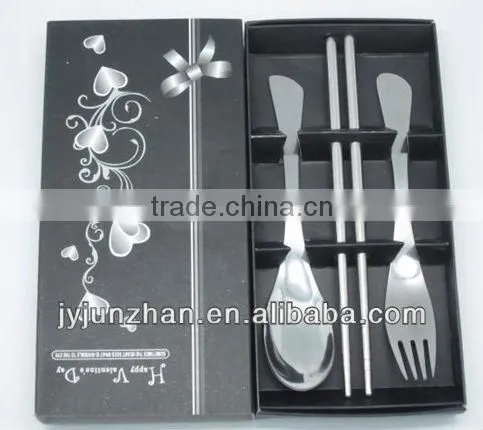 Gift box cutlery made by Junzhan Factory and sell directly