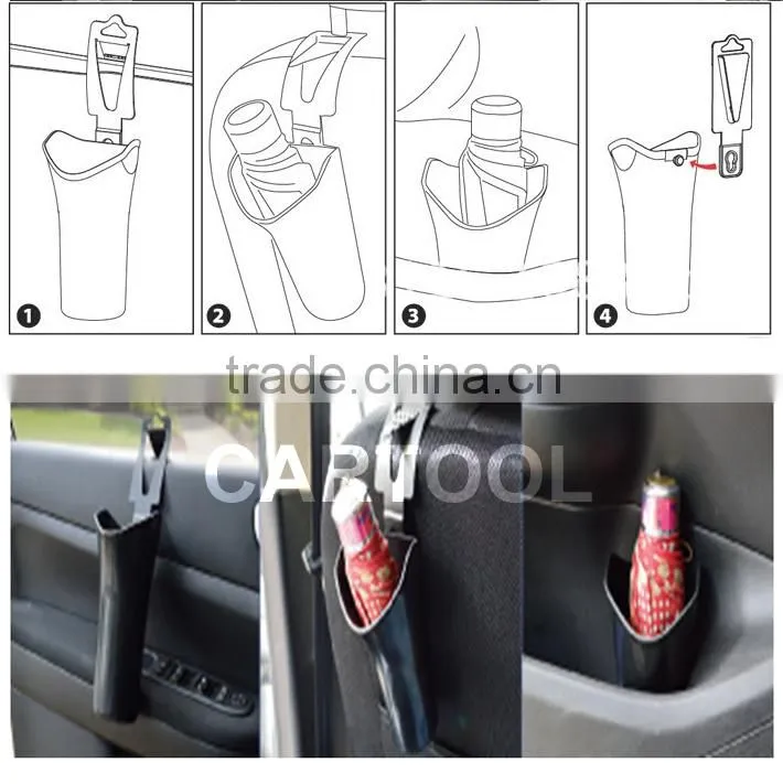 Plastic car umbrella holder