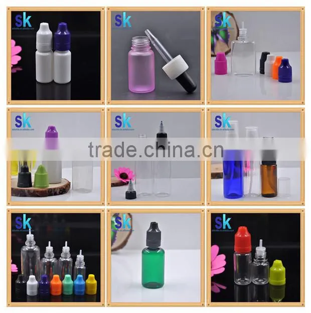 15ml 30ml e liquid/e juice plactic bottles with clear cap /unicorn bottle with clear cap 10ml