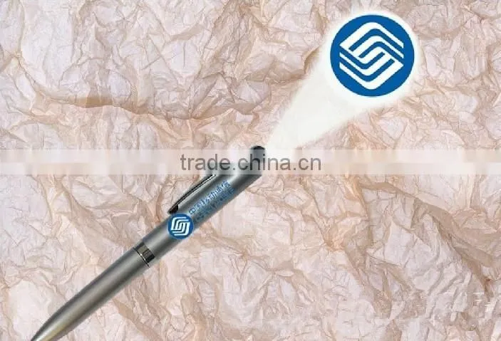 High quality Led projector pen , Metal Pen With Customize Logo