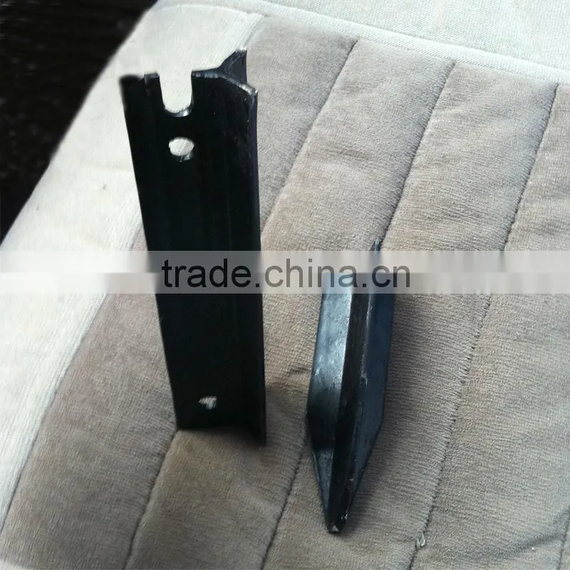 Hot rolled iron star picket Y type fence post