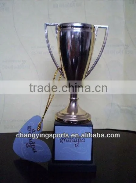 MINI plastic trophy toy trophy H10cm