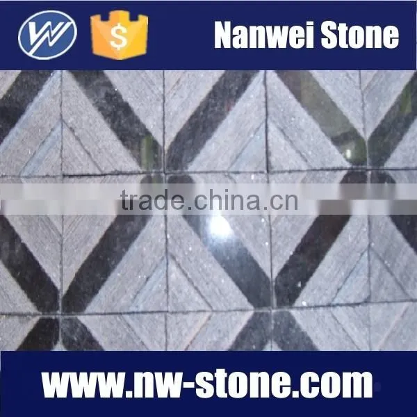 Interior/Exterior decor marble/stone mosaic tile for Kitchen room &bathroom low price