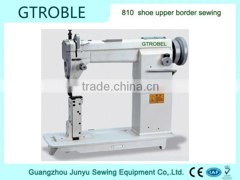 810 high head shoe making post bed shoe upper border industrial sewing machine