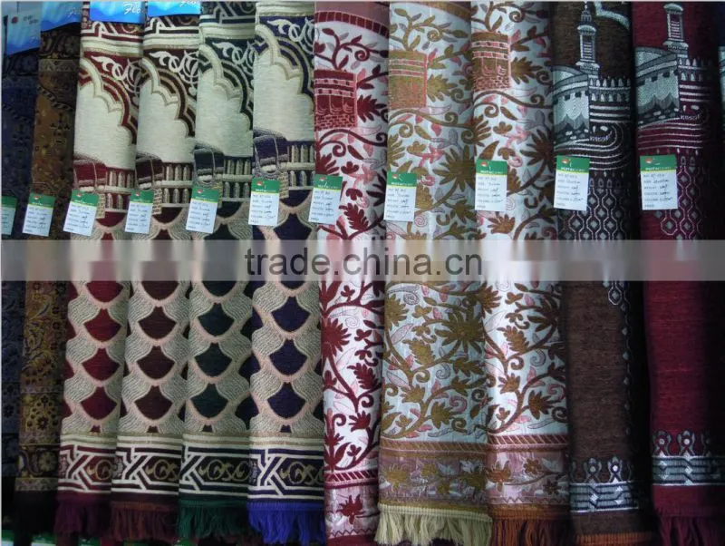 carpet and rugs BT811 chenille muslim mat carpet