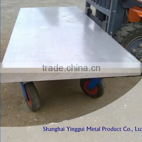 6063 T5/ T6 aluminum alloy sheet / plate in stock
