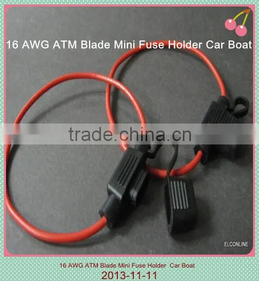 standard auto waterproof inline blade fuse holder