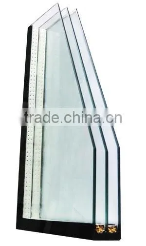 bronze insulated glas panel,10mm+15A+10mm toughened insulated glass for curtain wall , manufacturer , qinhuangdao