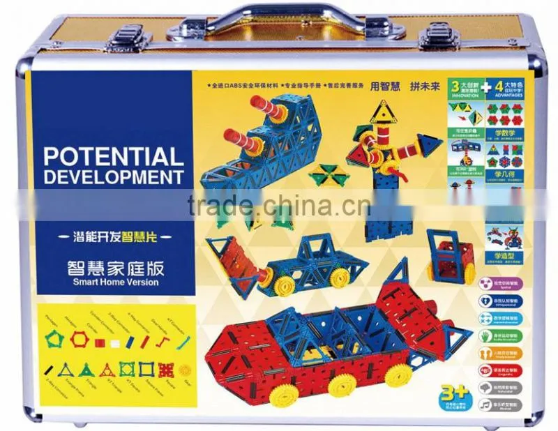 Magnetic Connecting Building Blocks Home Play