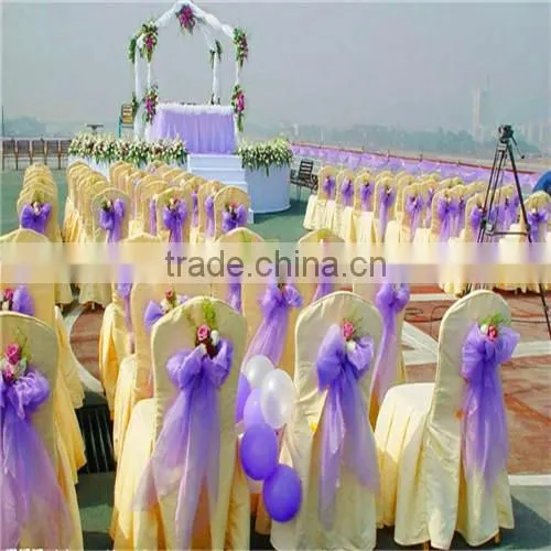 China High Quality ORGANZA Chair Sashes