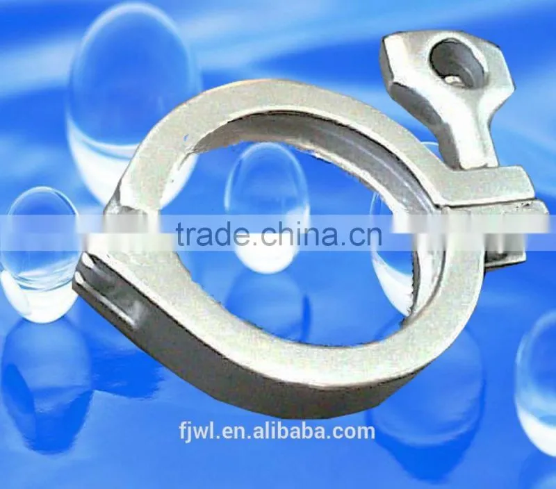 Hot sale SS304/316L stainless steel pipe fitting clamp