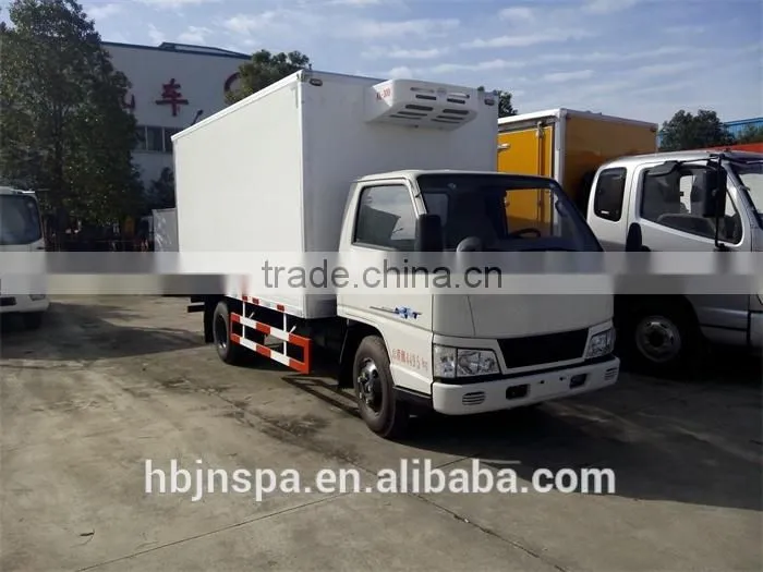 capacity 2T JMC truck refrigerator with good refrigerator unit