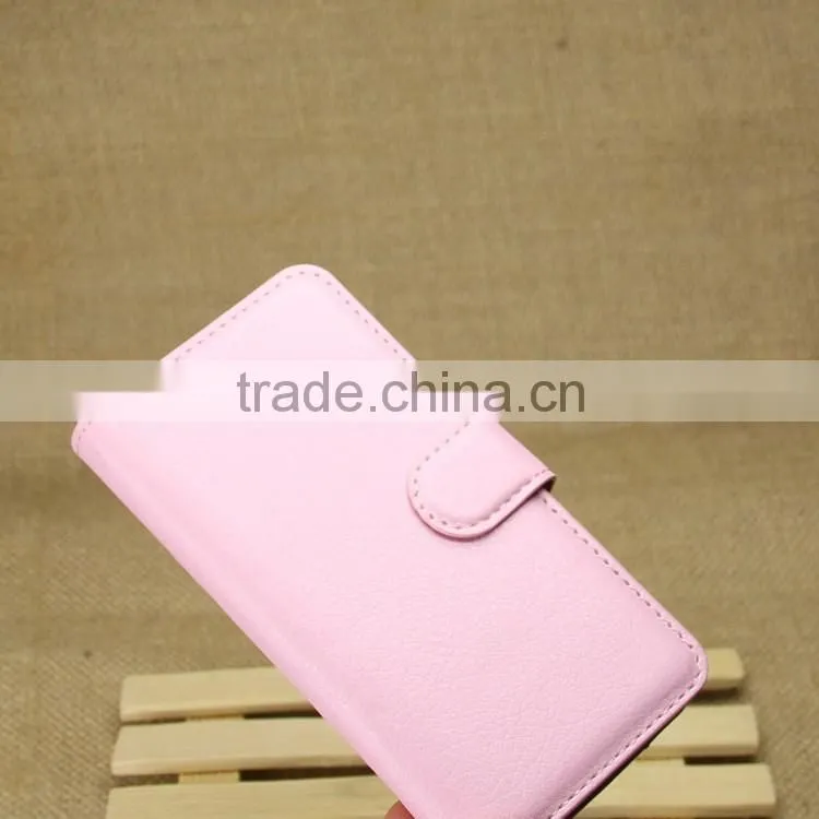 Hot Selling Cheap Mobile Phone Leather Flip Cover Case For Asus Zenfone 4