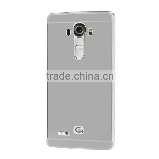Hot Selling Metal Aluminum Mirror Bumper Mobile Phone Case Cover For LG G4