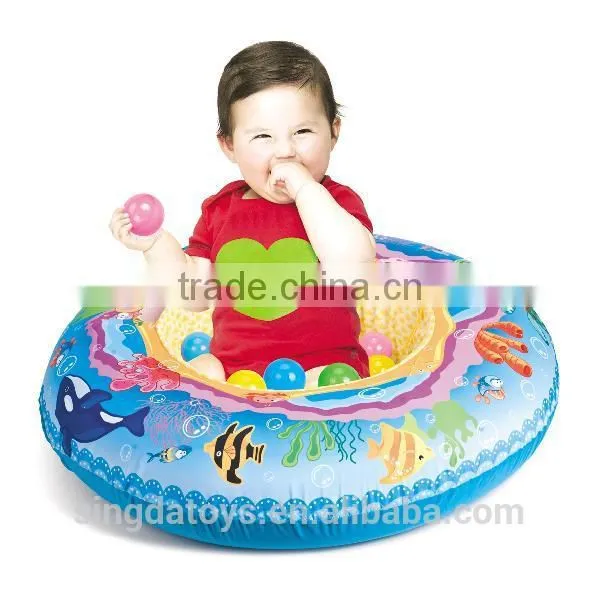 Hot Summer Toys Flower Type Baby Inflatable Cushion