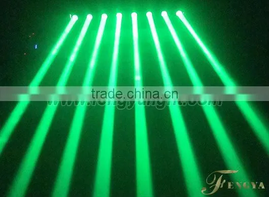 8pcs 10w 4in1 RGBW Led beam effect moving head light
