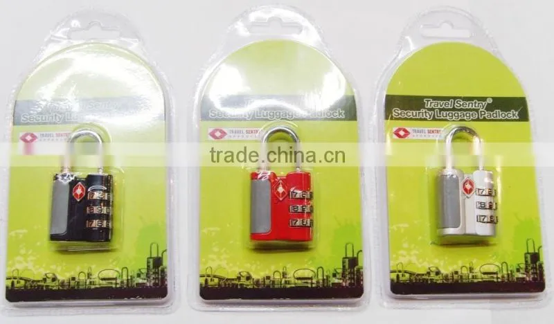new fashion safety padlock for luggage