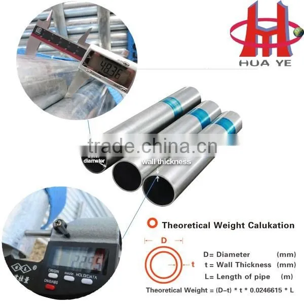 hot dipped galvanized pipe-cs straight welded steel pipe/welded steel pipe