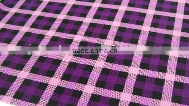 purple ultr-thin square nylon Spandex print fabric for making clothes