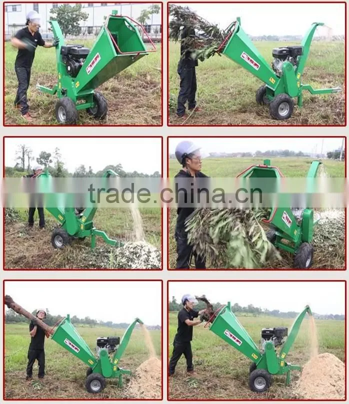 ATV Towable wood chipping machine