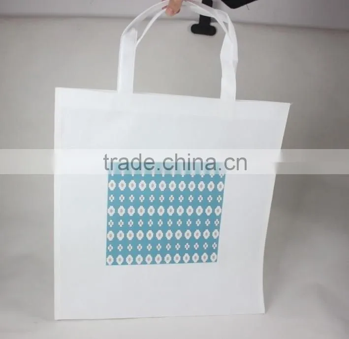 Non-woven blank shopping bag for sublimation printing