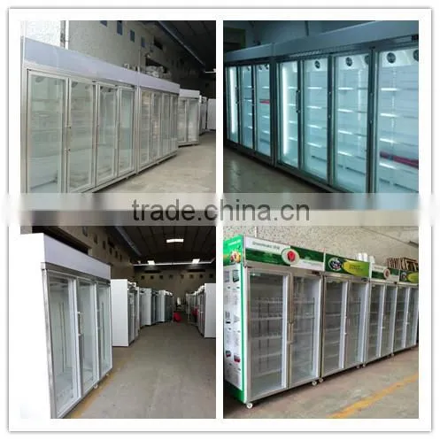 supermarket freezer/glass door freezer/supemarket freezer showcase