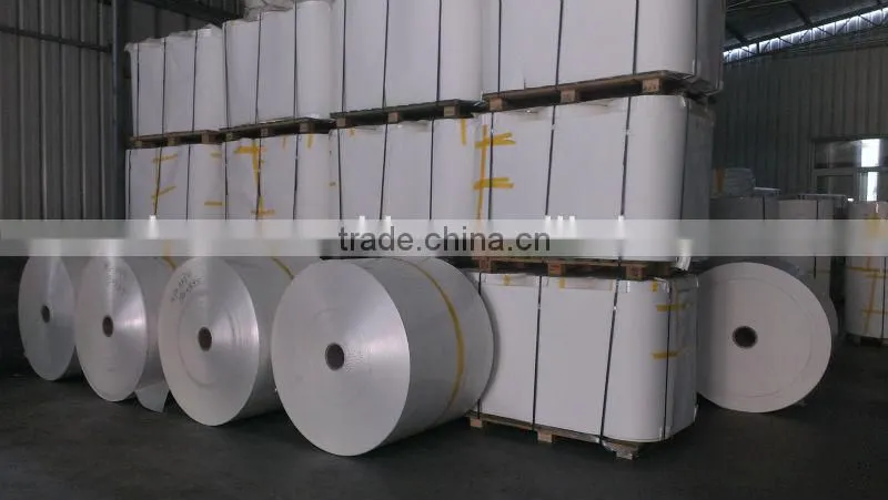 PE coated paper for cups in hot sell/ paper cup making machine