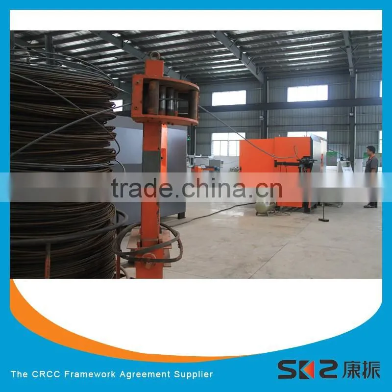 5-12mm double strand CNC automatic rebar stirrup bender machine price