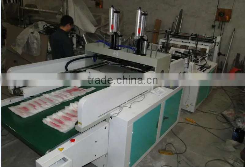 2014 Ruian Manufacturer of Plastic T-shirt bag making machine with super high quality