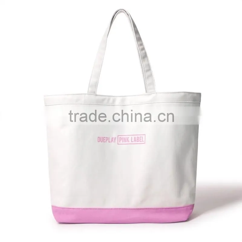 Eco recyclable shopping cotton tote bag