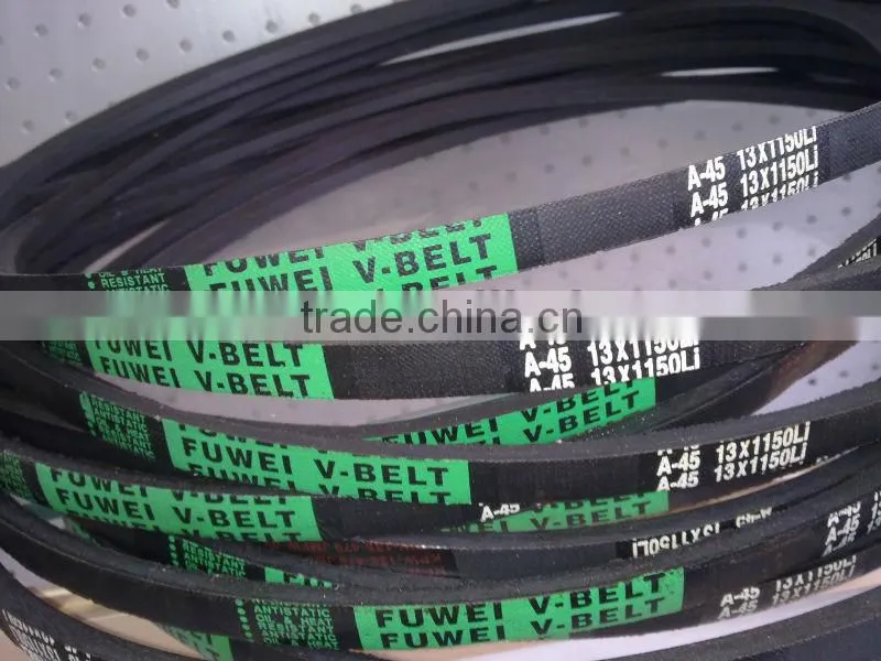 2016 Taizhou smooth rubber v belts for car