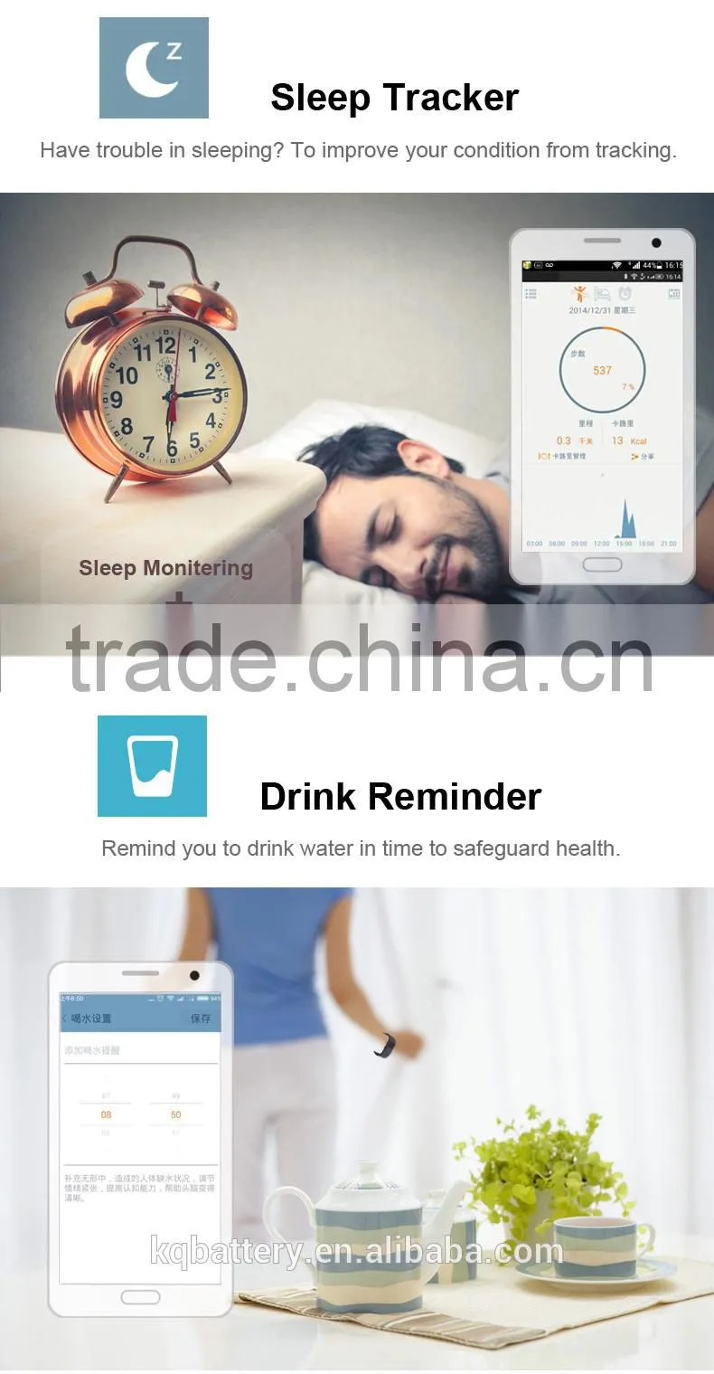 factory supply bluetooth waterproof calorie counter bluetooth fitness band