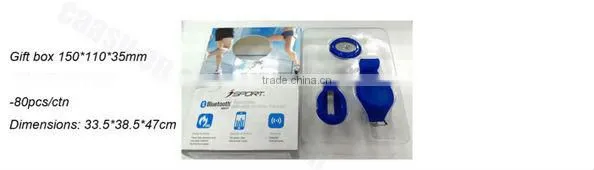 Slim design bluetooth bracelet with pedometer