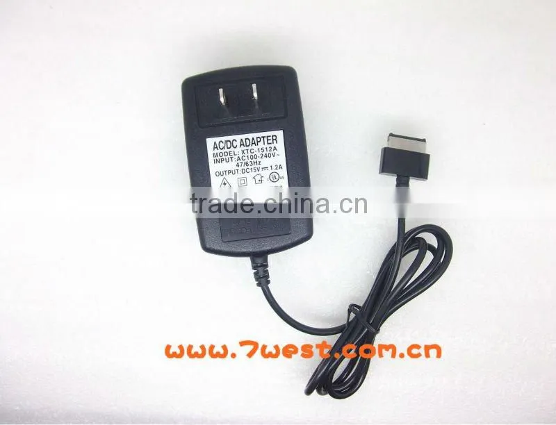 Custom Logo Wall Travel Charger for ASUS Eee Pad Transformer TF101 TF201 - US UK Plug