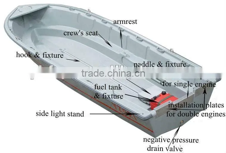 5918 fiberglass military boats patrol for sale