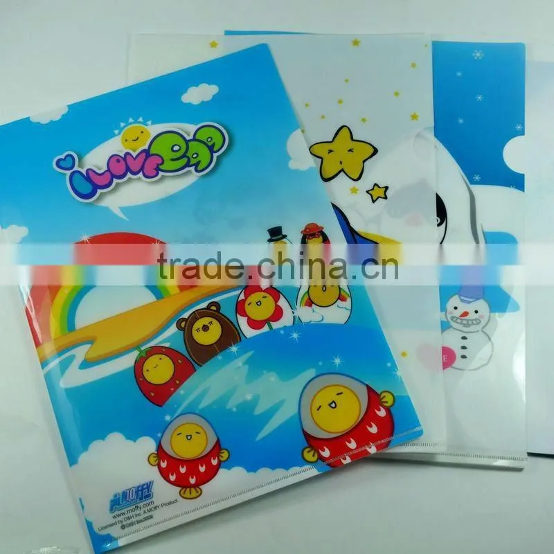Popular sell Colorful PVC file cover filing/file/file holder