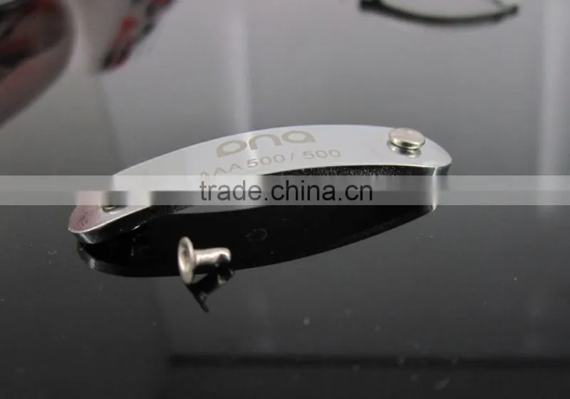 high quality metal logo plate for luggage