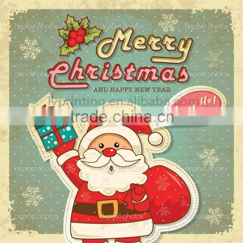 2016 New Year Greeting card printing Christmas card printing Hongkong printing