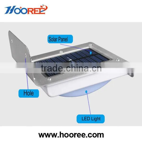 Stainless steel solar wall and fence light SL-10P