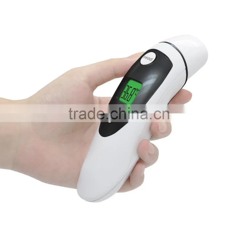 Digital infrared thermometer for ear and forehead dual model with CE