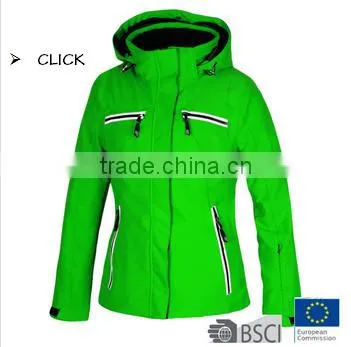 2016 Mens Green Waterproof Insulated Ski SnowboardJacket
