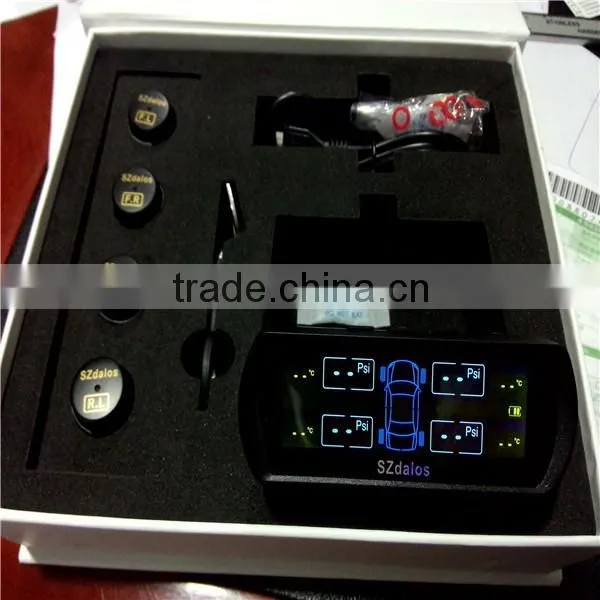 External digital diagnostic tool tpms bluetooth solar power auto tpms tire pressure monitor system