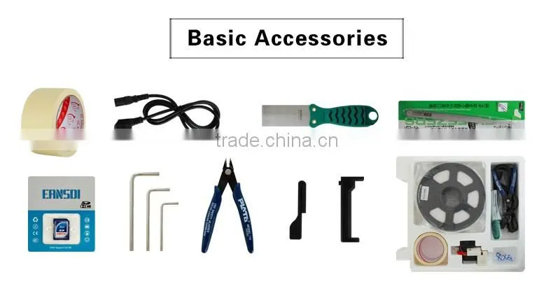 Small Digital 3D Printer Machine FDM 3d metal printer