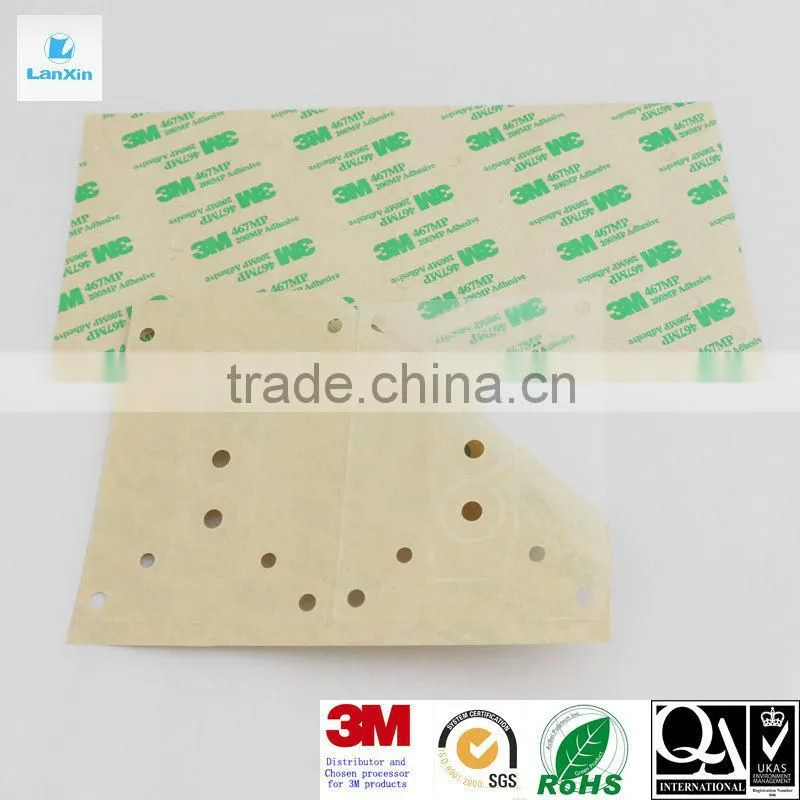 Transparent PET sheet with 3M adhesive