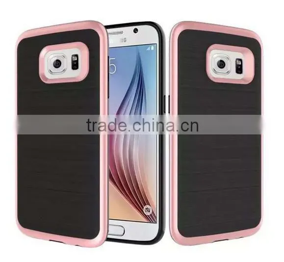 Hard back PC TPU bumper back cover for motomo Samsung s7 armor case custom case