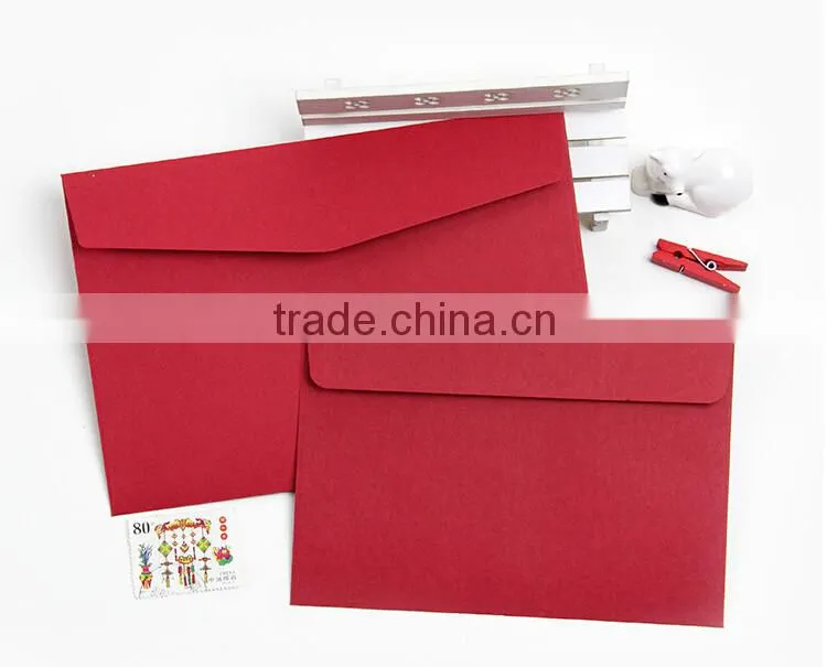 Retro Style A Grade Quality Blank Kraft Envelopes Natural color Plain Party Gift Paper Bags