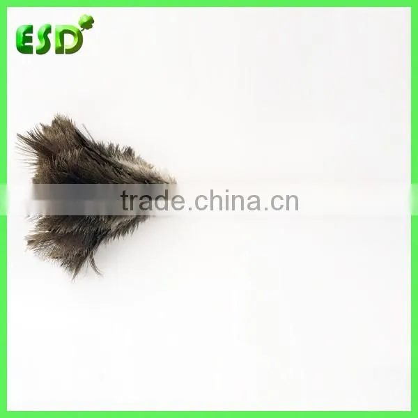ESD New Bamboo Long Handle Ostrich Feather Brush